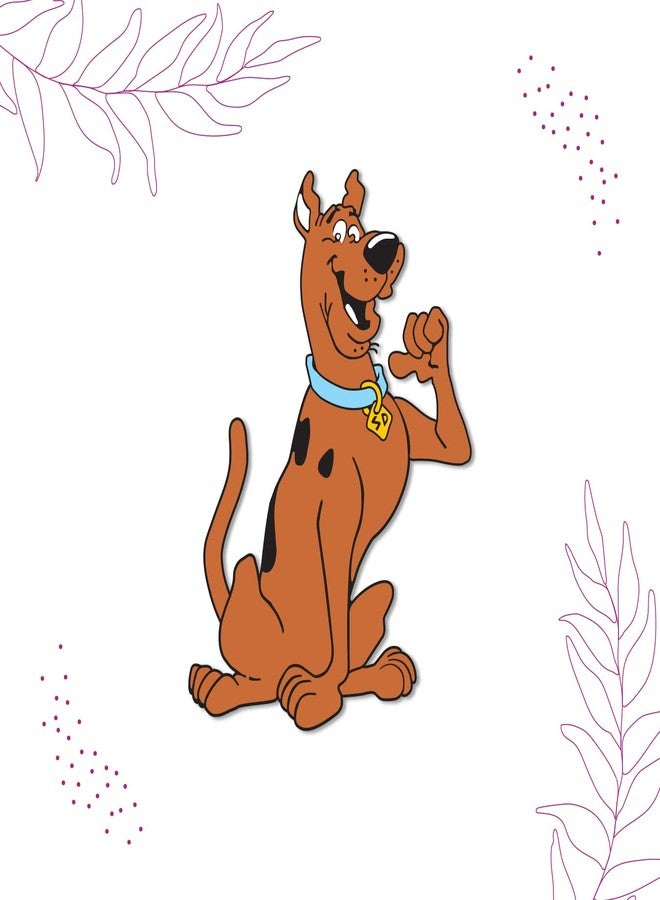 Bhai Please Scooby Doo Wooden Fridge Magnet (Pack of 1) | Cartoon Characters, Movie, TV, Comics, Anime | Fridge Decorations | Gift for Friends, Colleagues, Gen Y | Birthday, Return Gift - Image 3